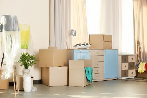 Commercial moving team planning an office relocation in Tufnell Park