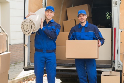 Organised apartment relocation with furniture protection and packing