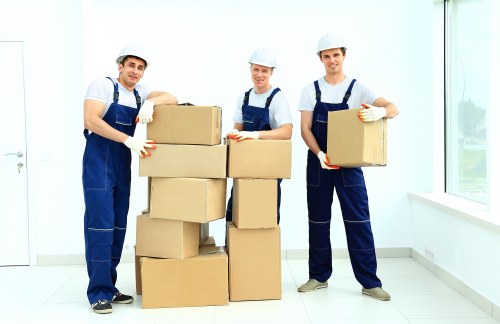 Removals team preparing for a home move in Tufnell Park
