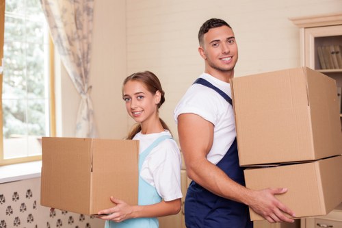 Moving day preparation checklist for customers in Tufnell Park